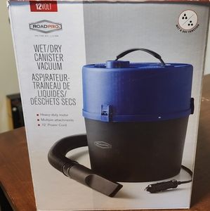 ROADPRO, CANISTER VACUUM, 2-way adapter, NWT